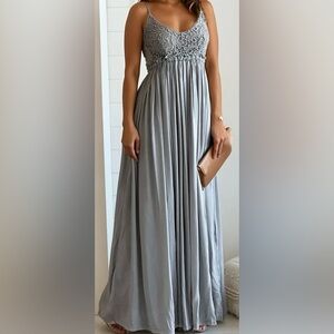 Pink Lily Xanadu maxi dress NWT size large